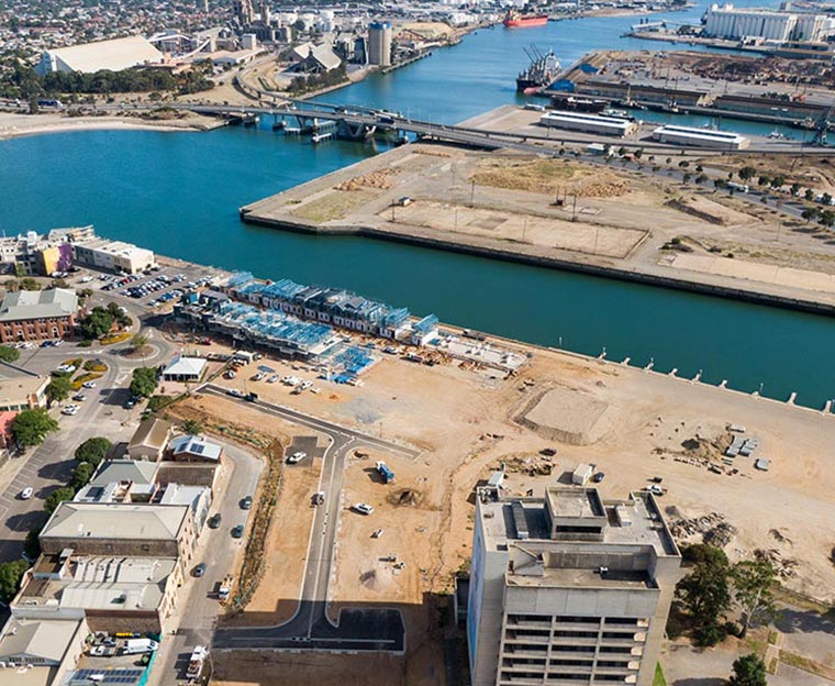 Port Adelaide, Dock 1, Stage 1 - Residential Subdivision